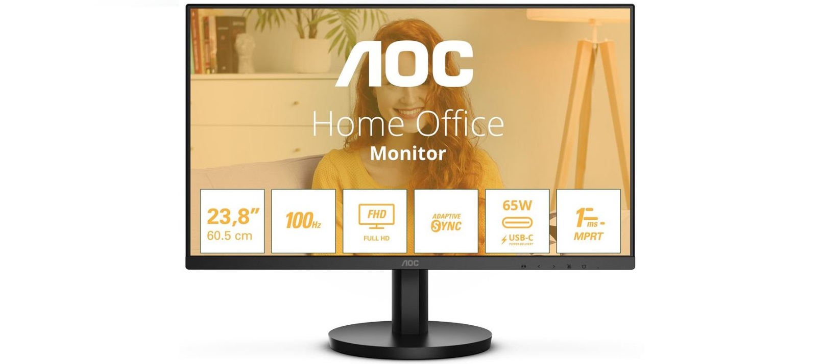 23 LED monitor AOC 24B3CA2