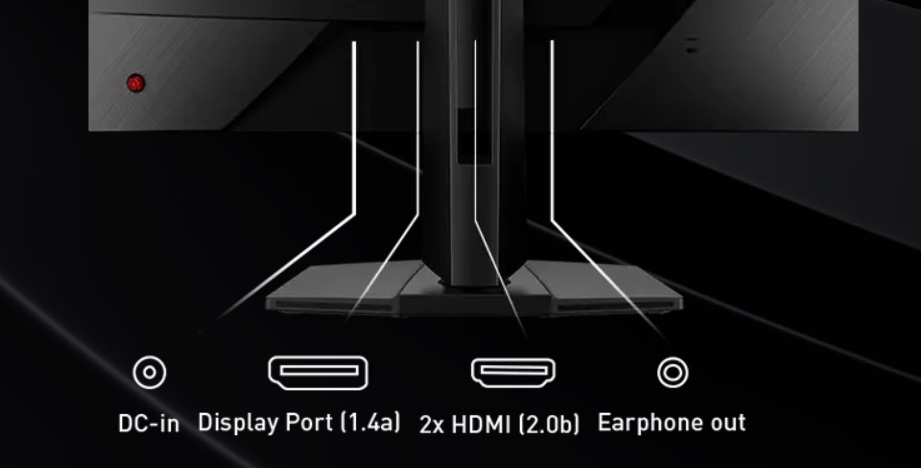 27 LED herní monitor MSI G272QPF E2 černý