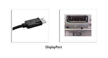 Připojení DisplayPort pro maximálně rychlé zobrazení
