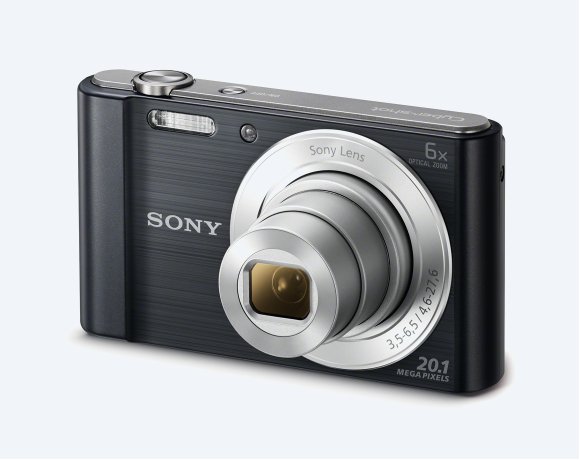 Digitální fotoaparát SONY  CyberShot DSCW810 stříbrná silver
