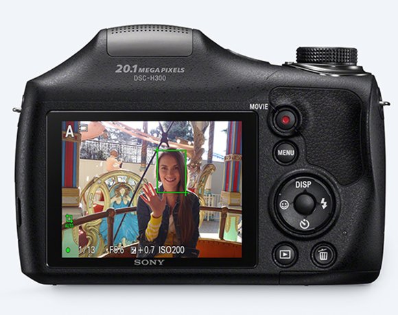 Digitální fotoaparát SONY CyberShot DSCH300 černý black