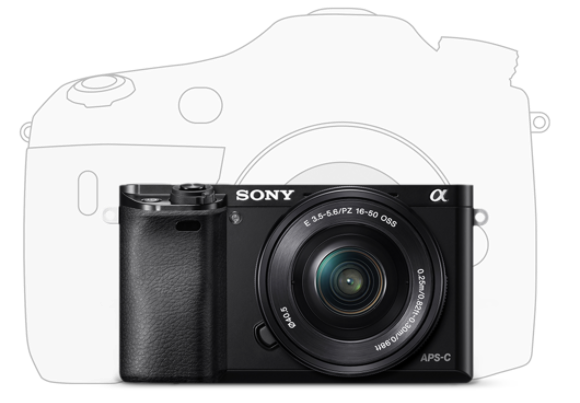 Digitální fotoaparát SONY A6000Y + 1650mm + 55210mm objektivy černý black
