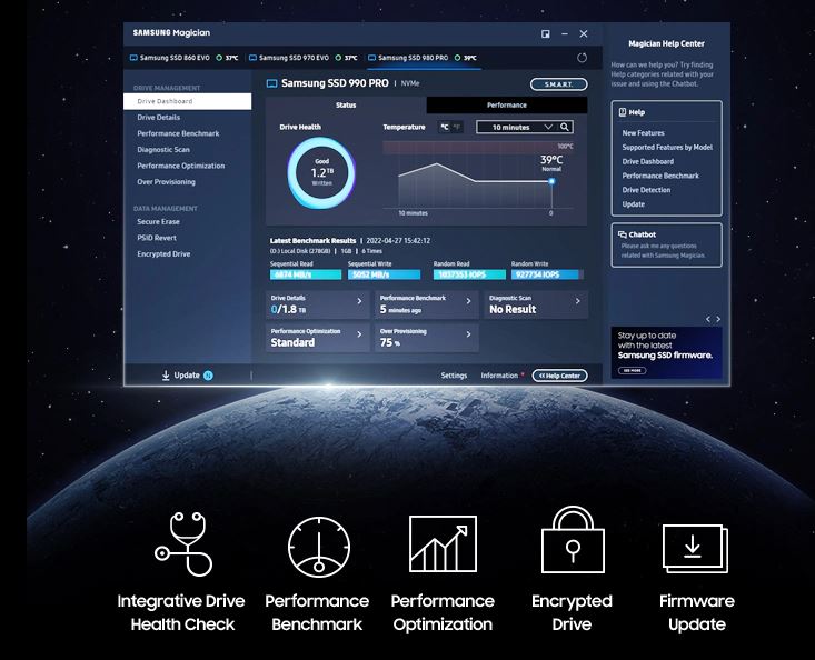SSD disk SAMSUNG 990 PRO 4TB