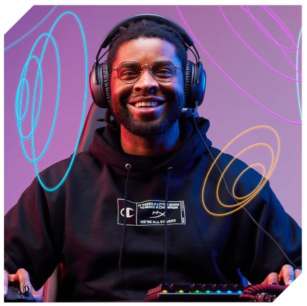 Herní sluchátka kabelová HyperX Cloud III ANC JackUSB Red