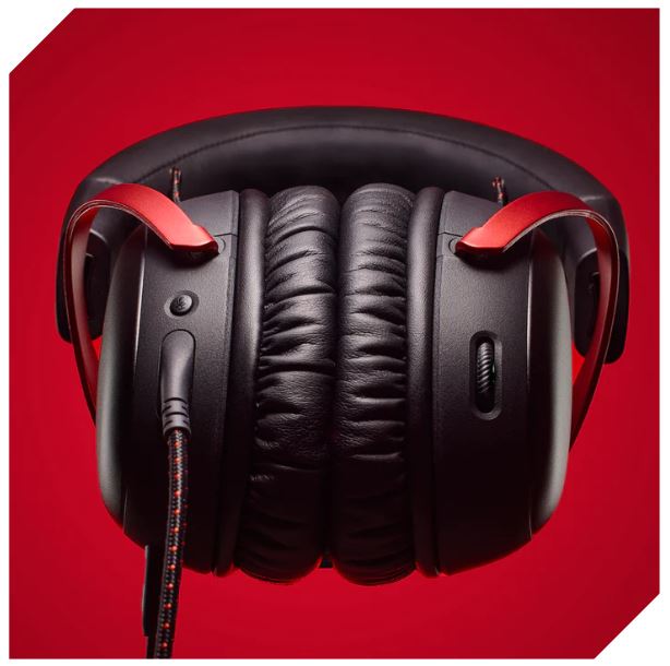 Herní sluchátka kabelová HyperX Cloud III ANC JackUSB Red