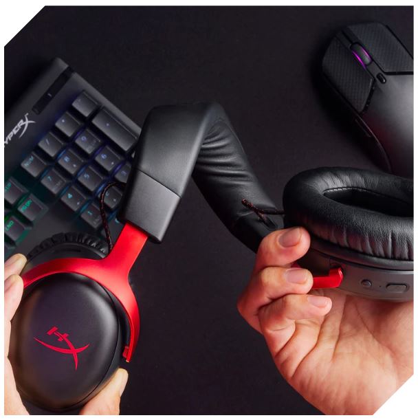 Bezdrátová herní sluchátka HyperX Cloud III Wireless Gaming Headset Black