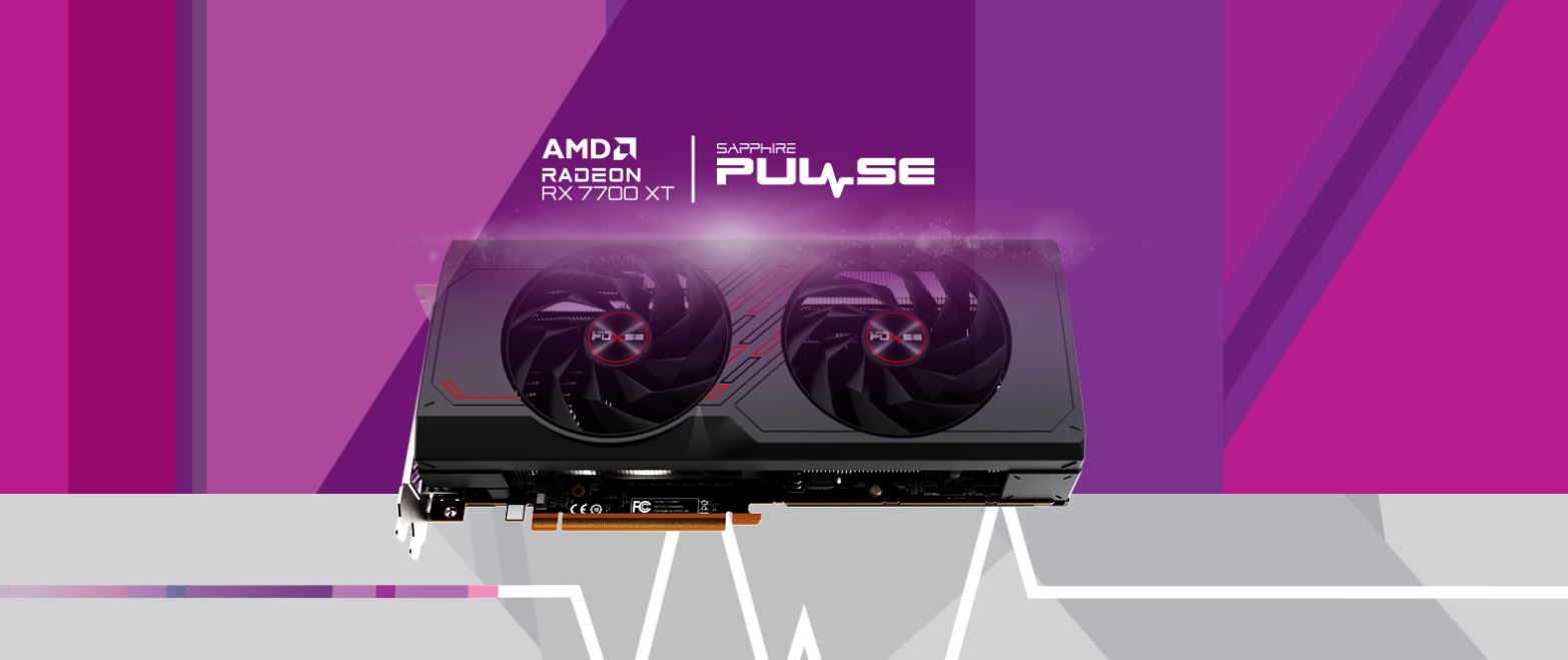 Grafická karta SAPPHIRE PULSE Radeon RX 7700 XT 12GB