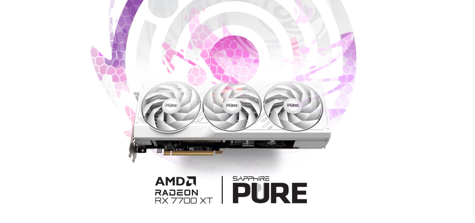 Grafická karta SAPPHIRE PURE Radeon RX 7700 XT 12GB