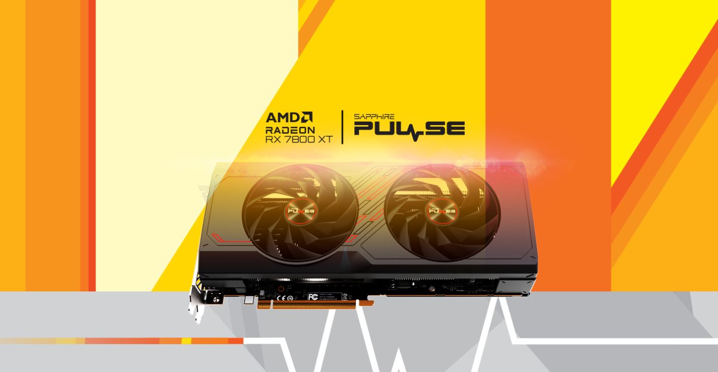 Grafická karta SAPPHIRE PULSE Radeon RX 7800 XT 16GB
