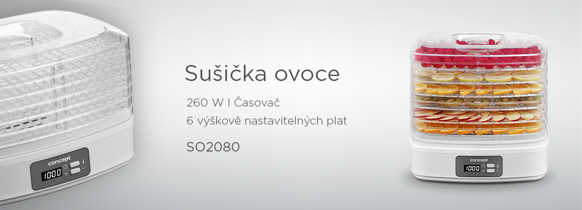 Digitální sušička ovoce CONCEPT SO 2080