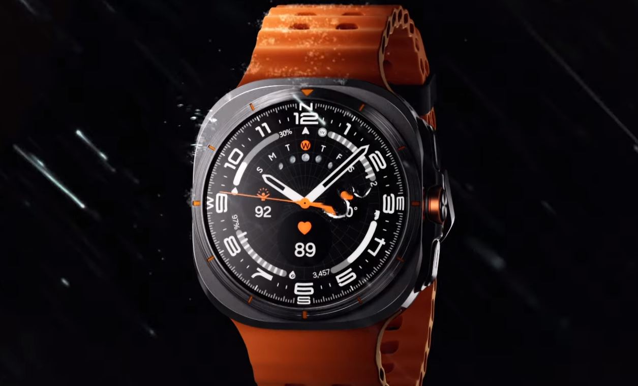 Chytré hodinky SAMSUNG Galaxy Watch Ultra 47mm Titanium SilverSport BandGray