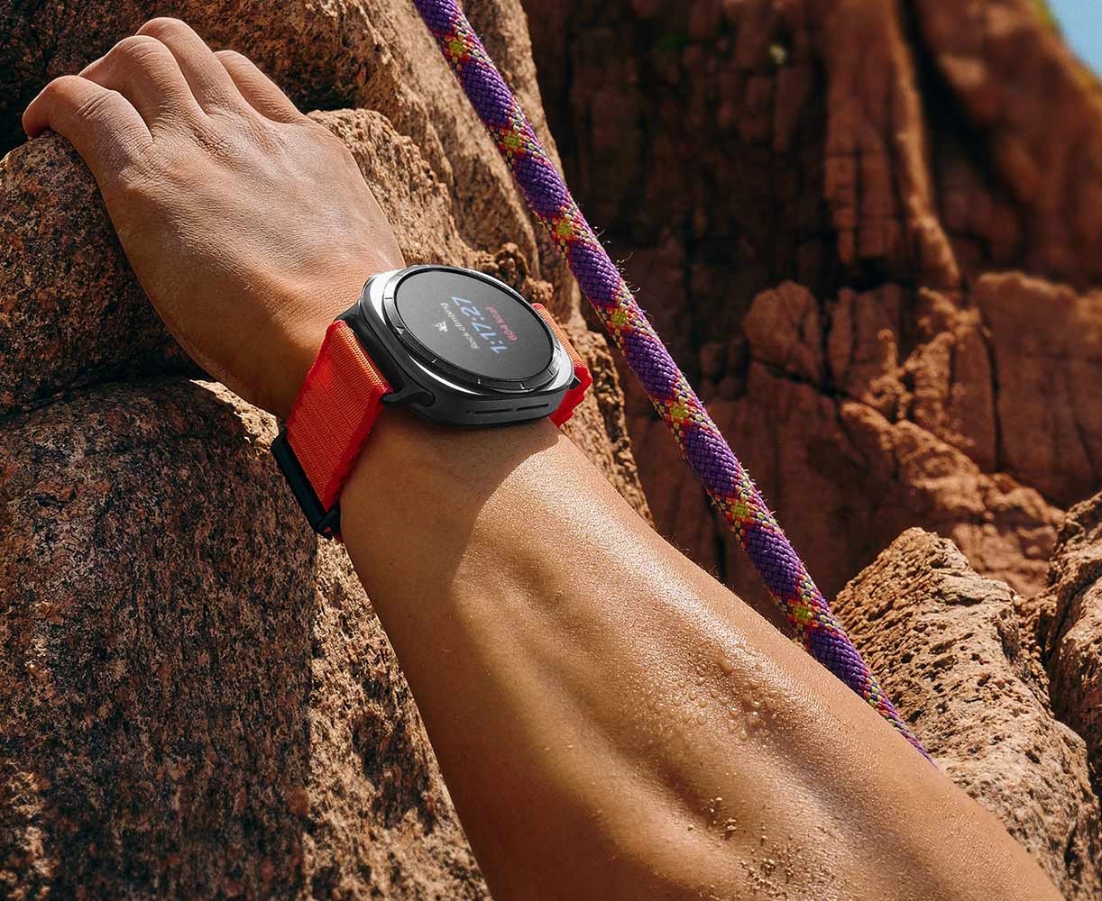 Chytré hodinky SAMSUNG Galaxy Watch Ultra 47mm Titanium SilverSport BandGray