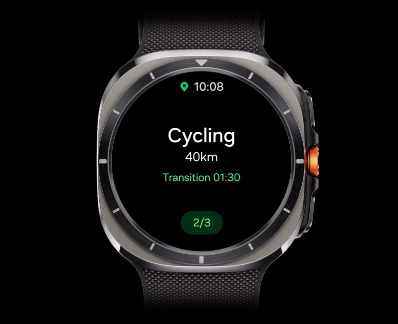 Chytré hodinky SAMSUNG Galaxy Watch Ultra 47mm Titanium SilverSport BandGray