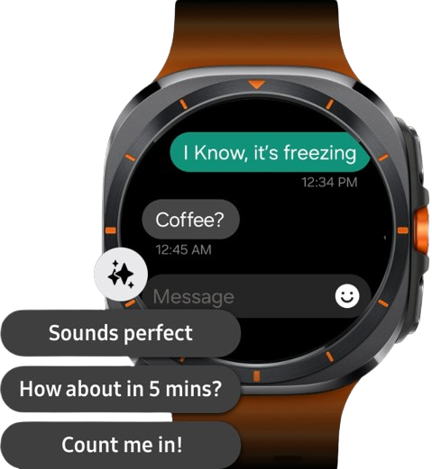 Chytré hodinky SAMSUNG Galaxy Watch Ultra 47mm Titanium SilverSport BandGray
