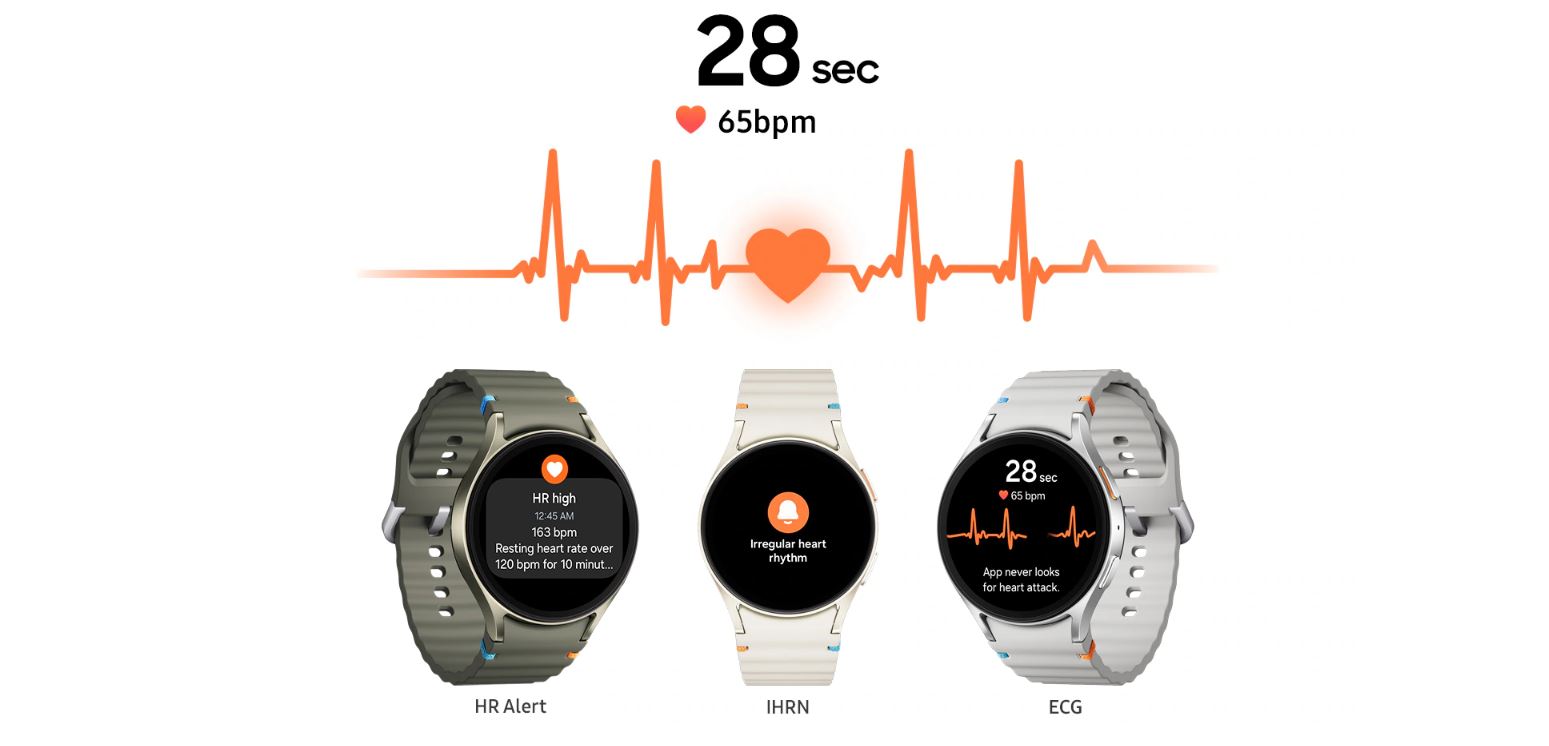 Chytré hodinky SAMSUNG Galaxy Watch 7 40mm CreamSport Band