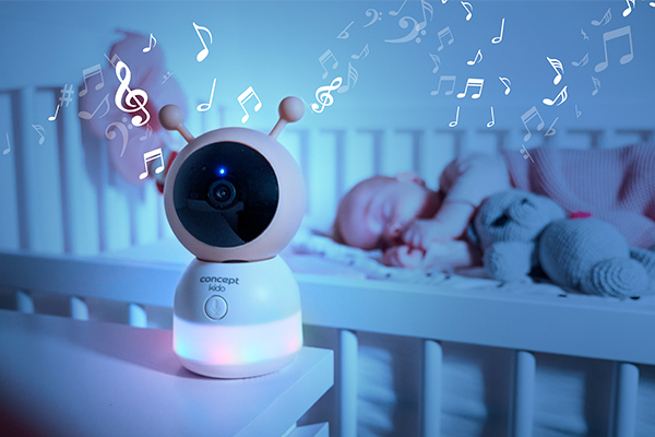 Dětská chůvička s kamerou CONCEPT SMART KIDO KD4010