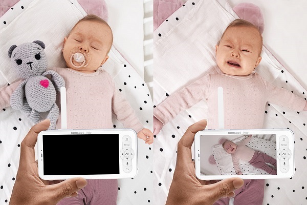 Dětská chůvička s kamerou CONCEPT SMART KIDO KD4010