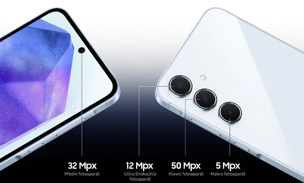 Mobilní telefon SAMSUNG Galaxy A55 5G 8GB256GB Awesome Lemon