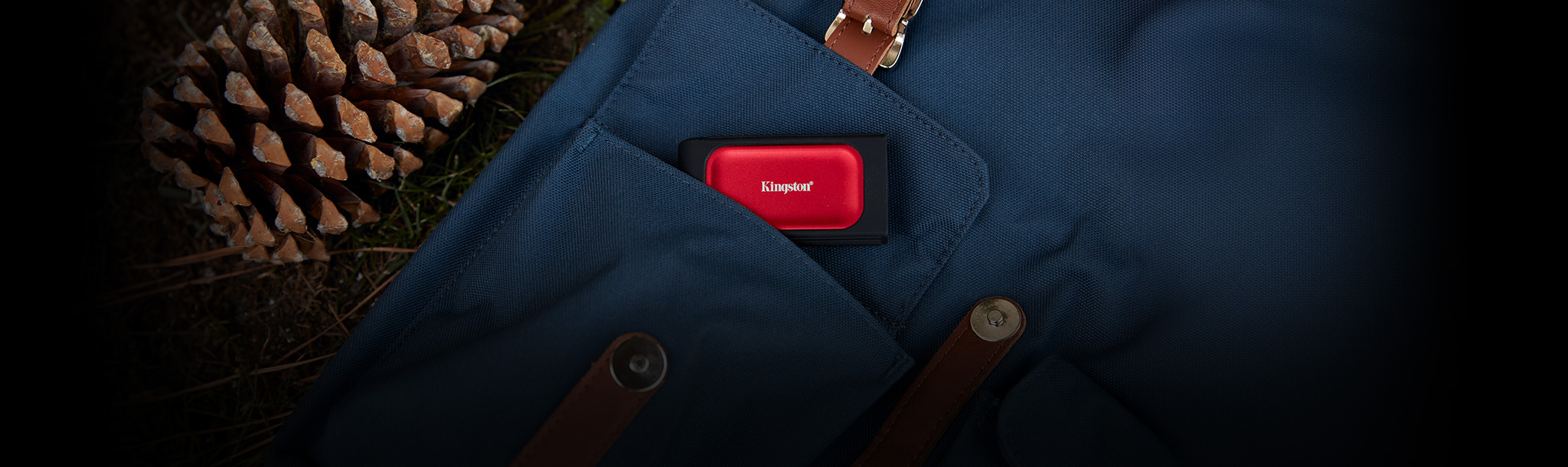 Externí SSD disk KINGSTON XS1000 1TB červená red