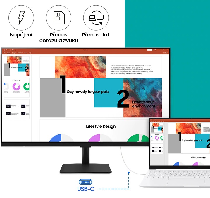 32 LED monitor SAMSUNG Smart Monitor M7