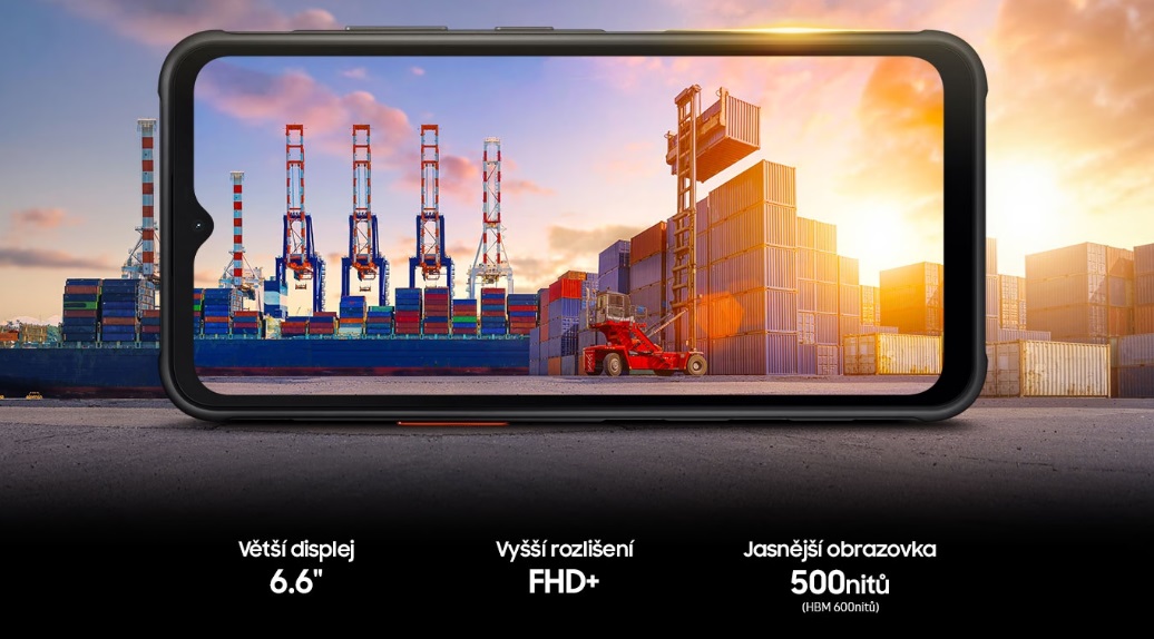 Mobilní telefon SAMSUNG Galaxy Xcover 7 6GB128GB 5G černý