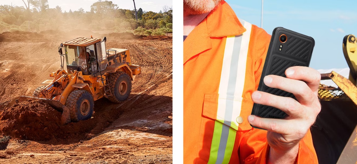 Mobilní telefon SAMSUNG Galaxy Xcover 7 6GB128GB 5G černý