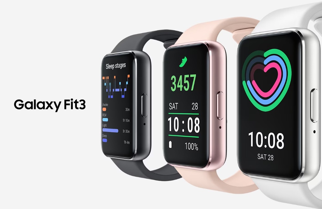 Fitness náramek SAMSUNG Galaxy Fit3 Gray