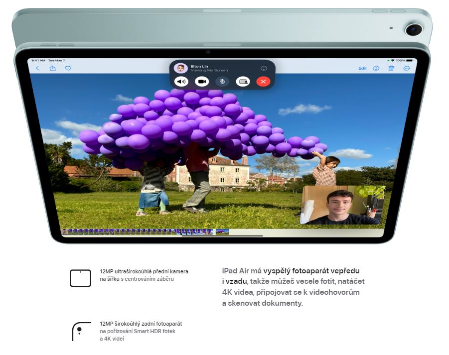 Tablet APPLE iPad Air 11 WiFi 256GB  Blue 2024