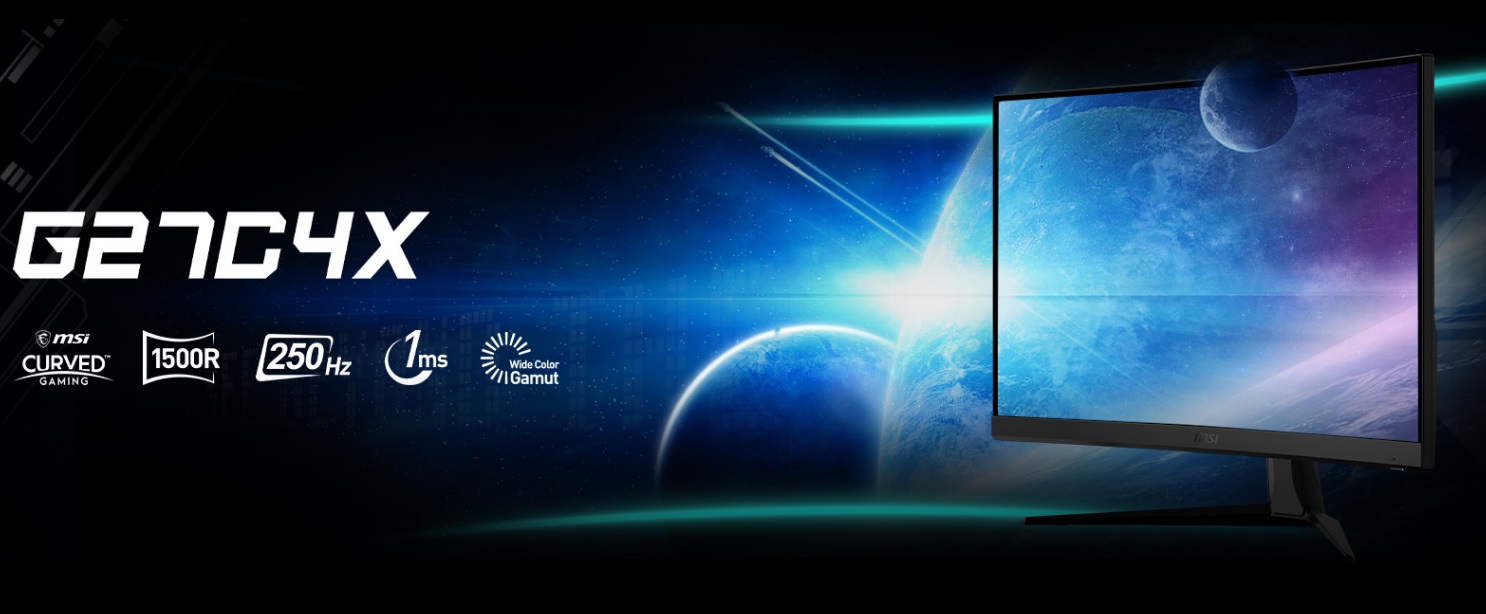 27 LED monitor MSI G27C4X