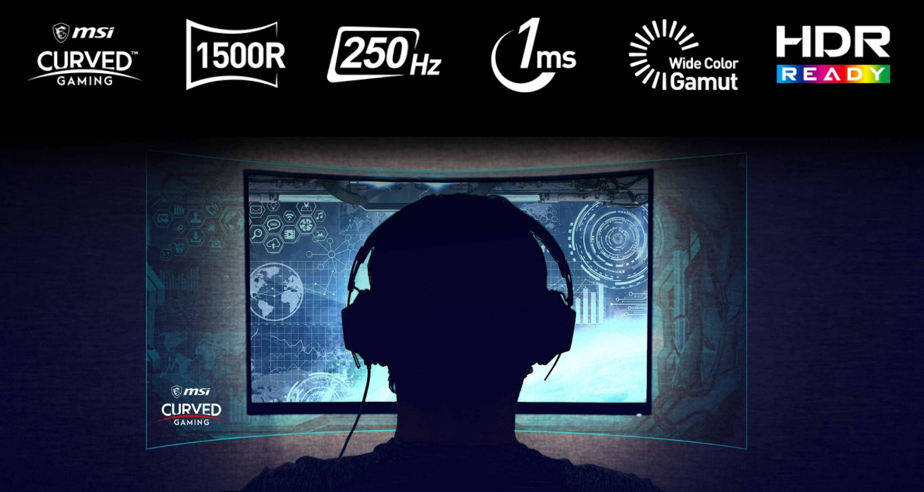 27 LED monitor MSI G27C4X