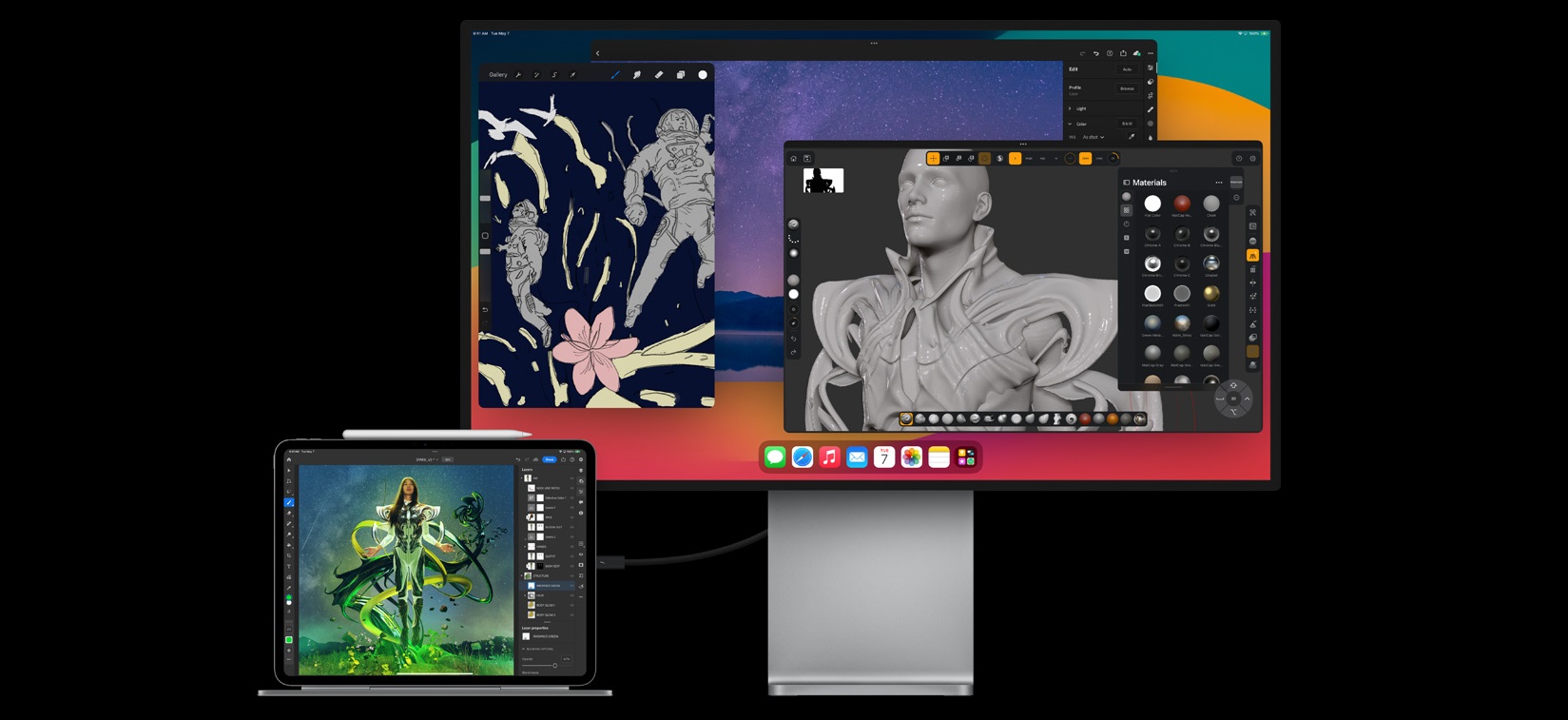 Tablet APPLE iPad Pro 13 WiFi + Cellular 1TB  Space Black 2024