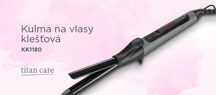 Kulma na vlasy klešťová CONCEPT TITAN CARE KK1180