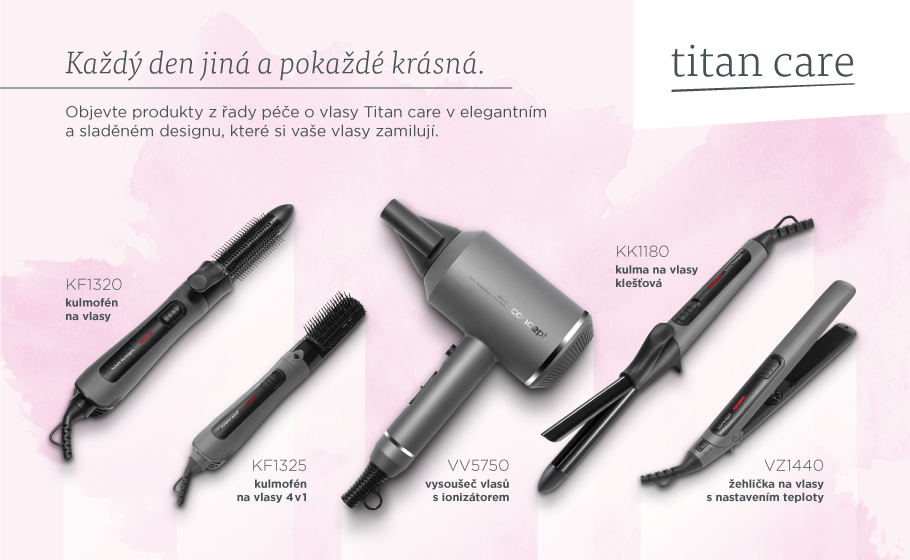 Kulmofén na vlasy CONCEPT TITAN CARE KF1320