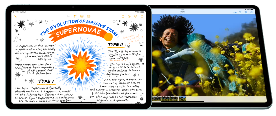 Tablet APPLE iPad Air 13 WiFi 256GB  Blue 2024