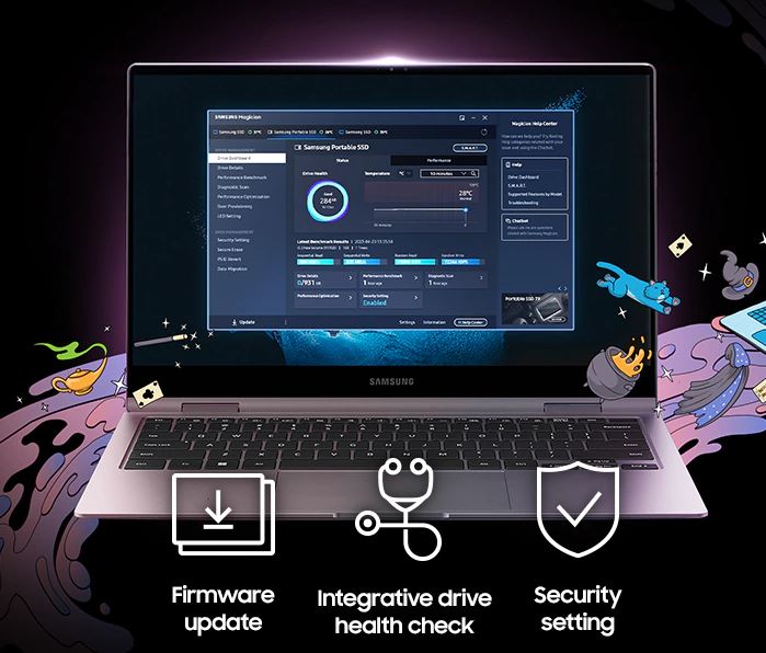 Externí SSD disk SAMSUNG T9 1TB