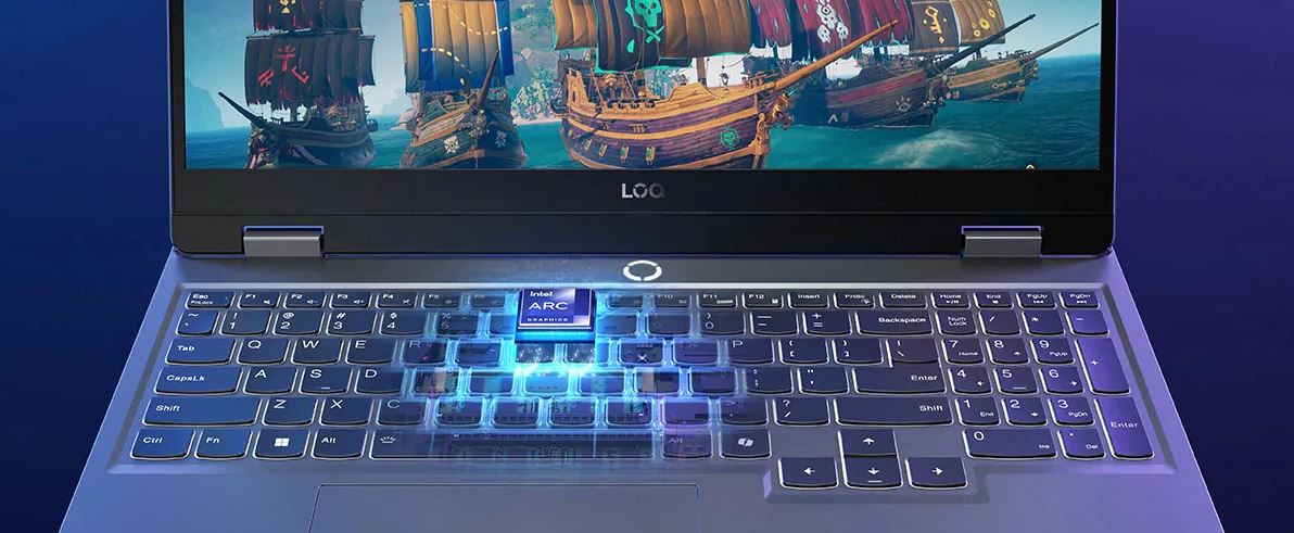 Notebook LENOVO LOQ 15IAX9I i512450HX šedý gray