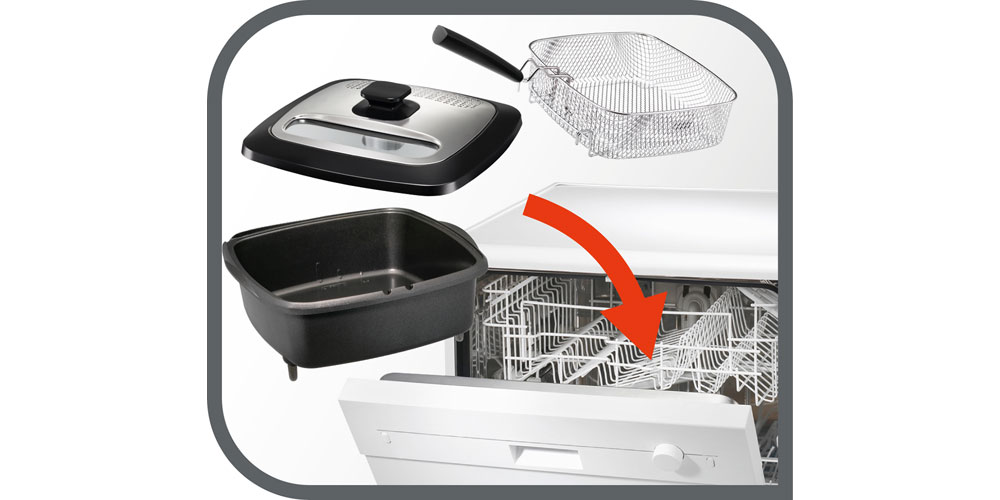 Fritéza TEFAL Versalio Deluxe 7v1 FR491870 černá