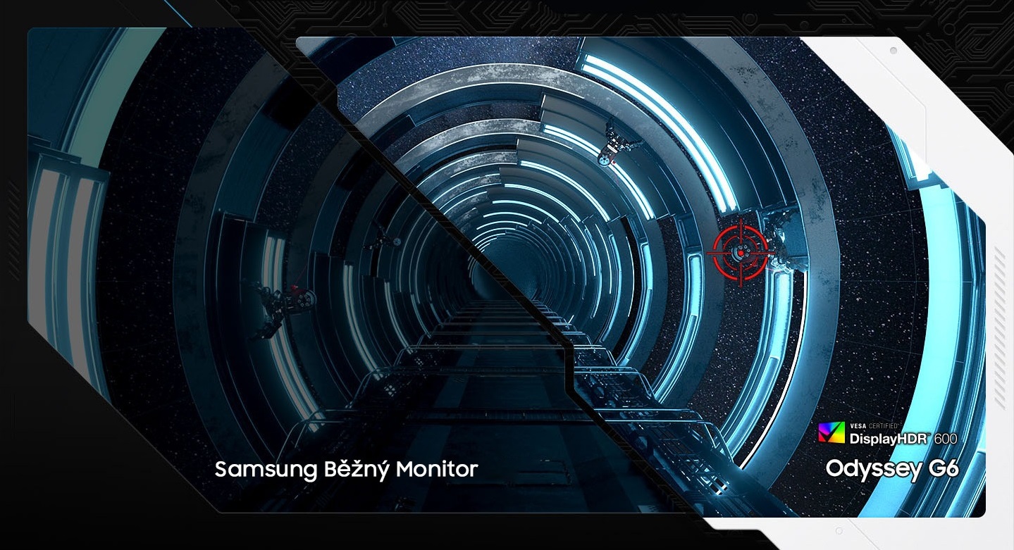 Prohnutý 27 LED monitor SAMSUNG Odyssey G6 S27BG650EU