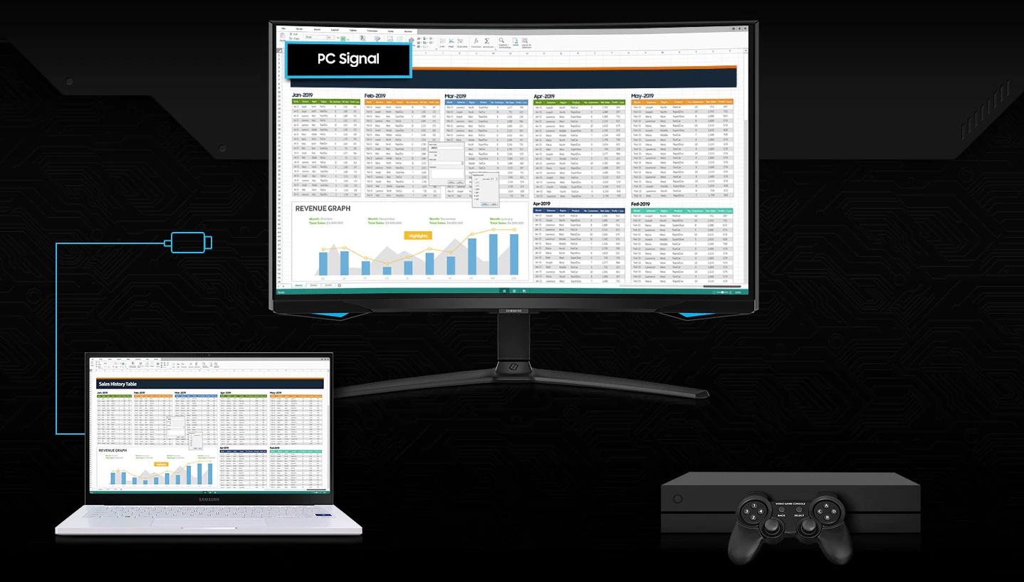 Prohnutý 27 LED monitor SAMSUNG Odyssey G6 S27BG650EU