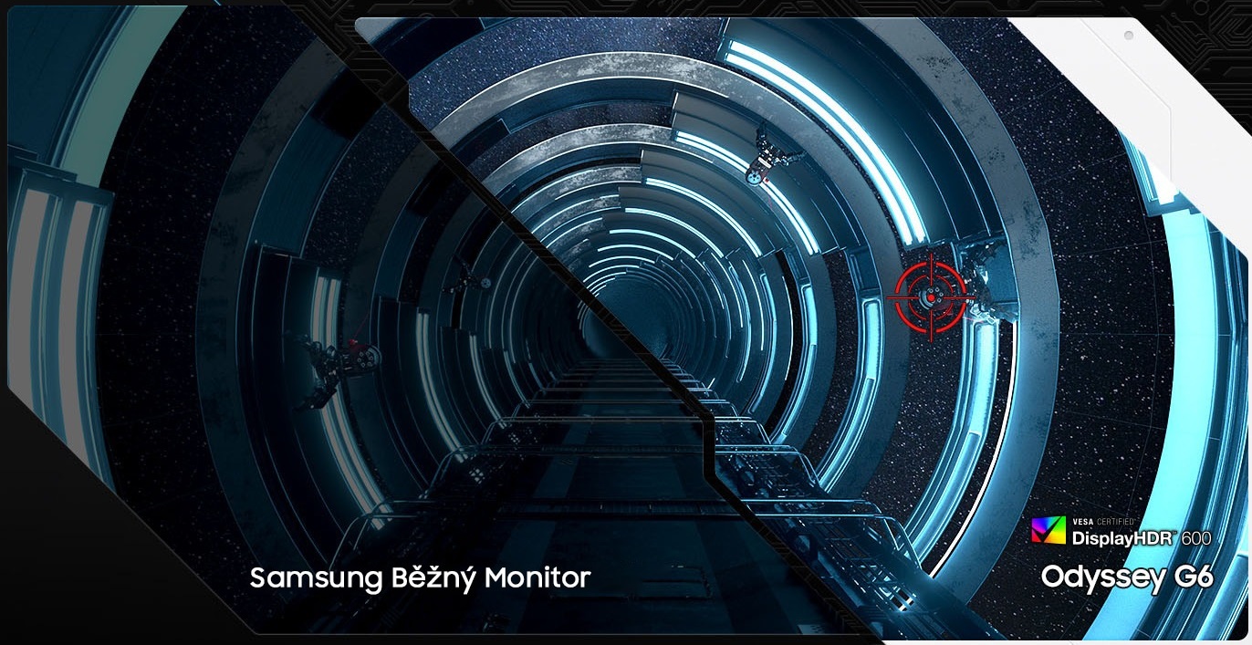 Prohnutý 32 LED monitor SAMSUNG Odyssey G6 S32BG650EU