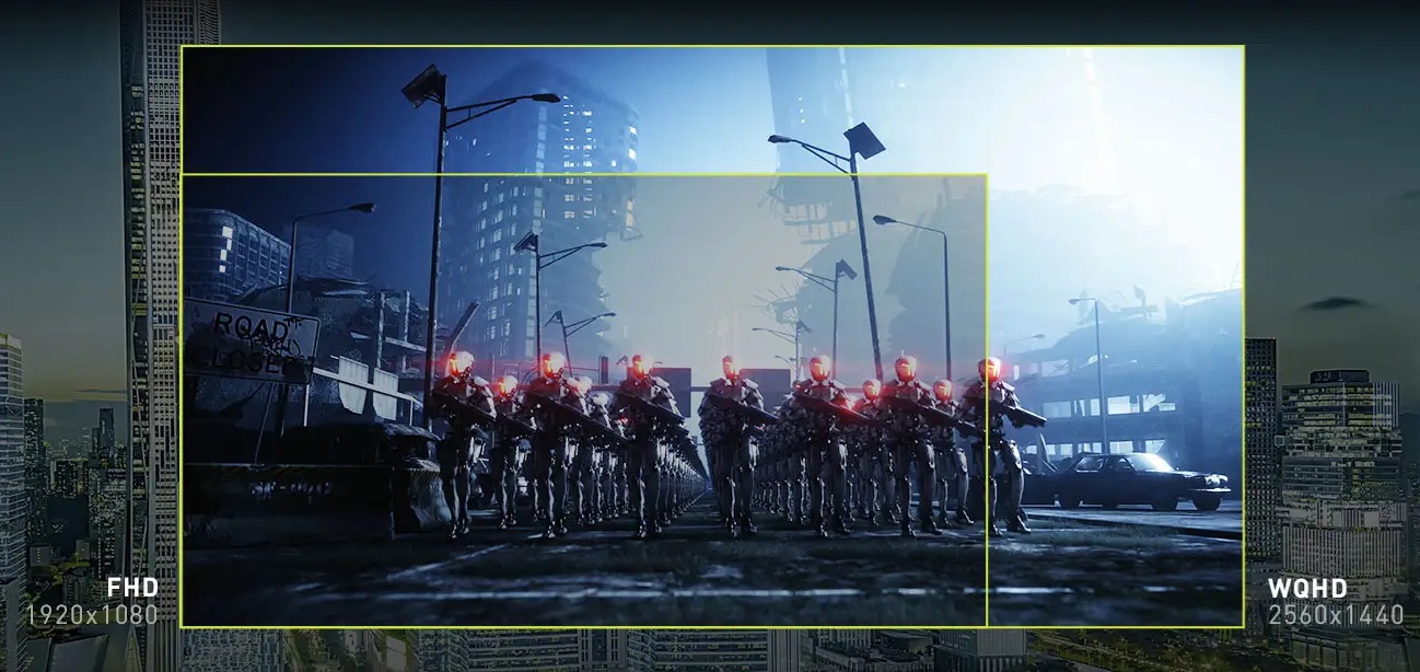 27 LED monitor MSI MAG 274QRFW