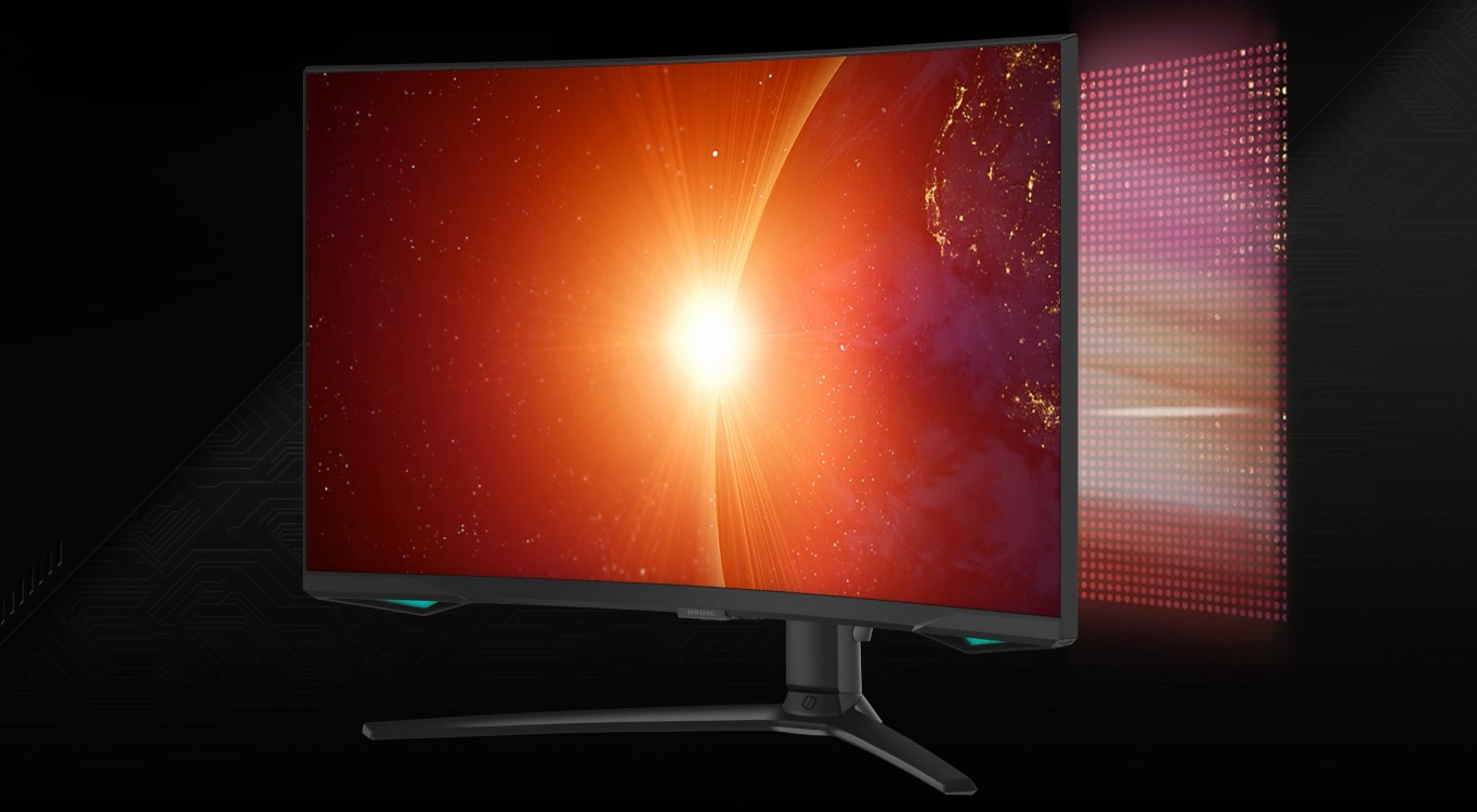 Prohnutý 32 LED monitor SAMSUNG Odyssey G7 Neo S32BG750NP