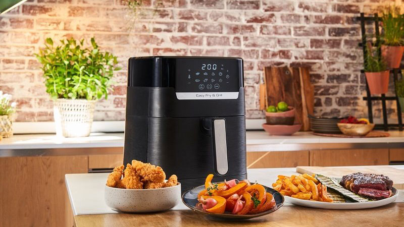 Horkovzdušná fritéza TEFAL Easy FryGrill EY505815 2v1