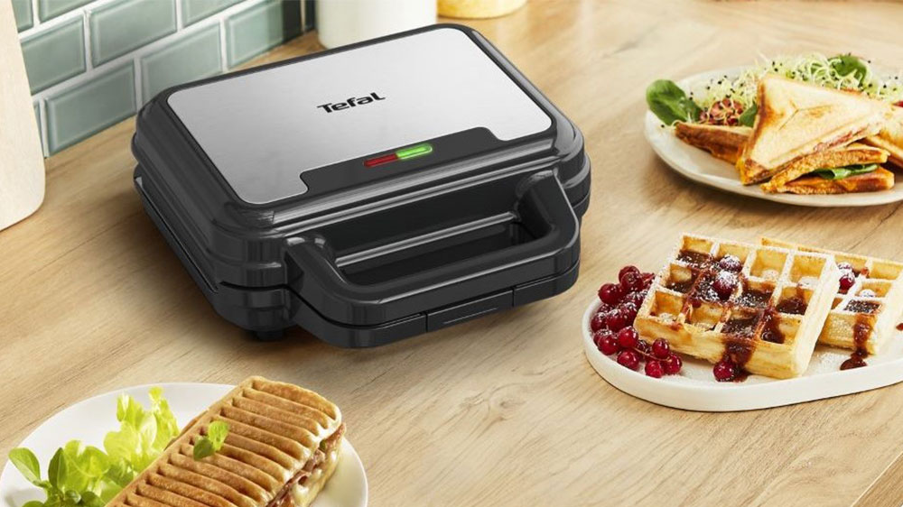 Sendvičovač TEFAL SW383D10 UltraCompact 3v1 černý black