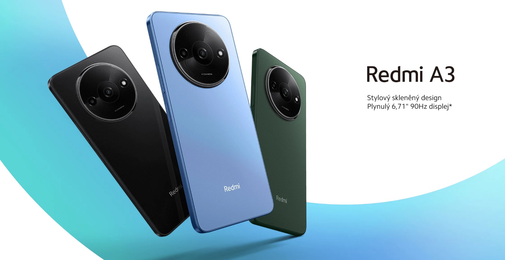 Mobilní telefon XIAOMI Redmi A3 4GB128GB Star Blue