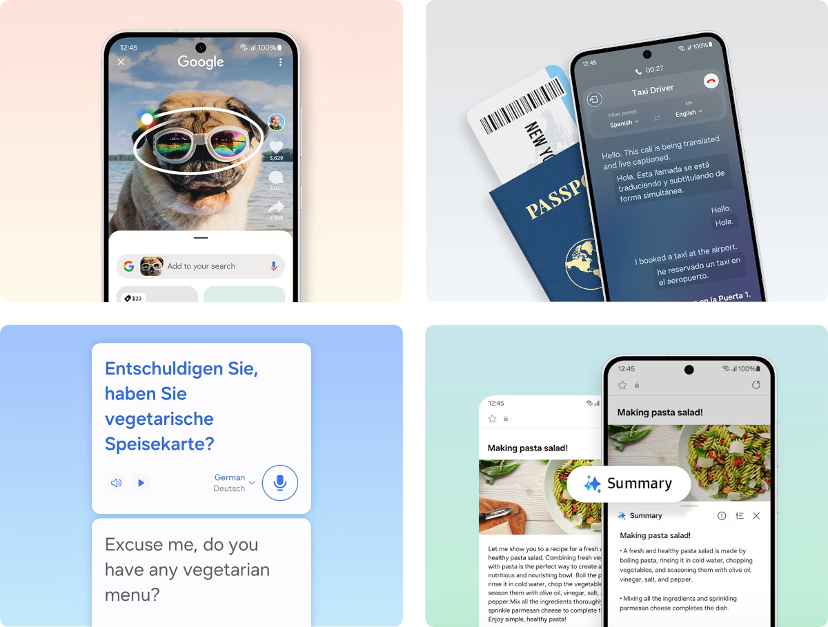 Mobilní telefon SAMSUNG Galaxy S24 FE 5G 8GB256GB Black