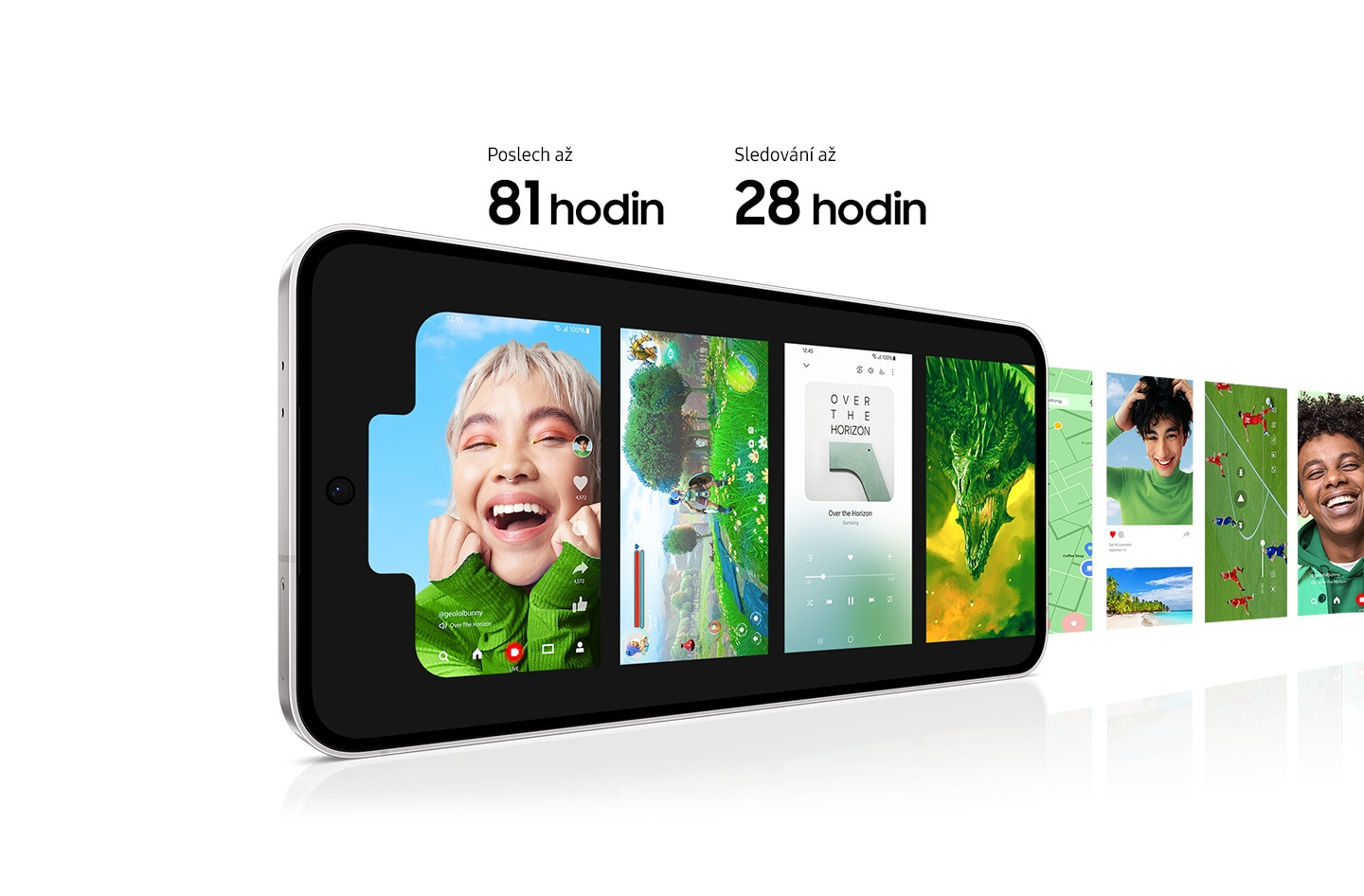 Mobilní telefon SAMSUNG Galaxy S24 FE 5G 8GB256GB Black