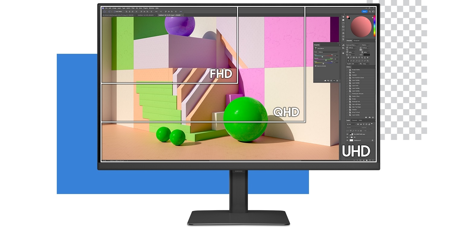 27 LED monitor SAMSUNG ViewFinity S80UD 27 černý black