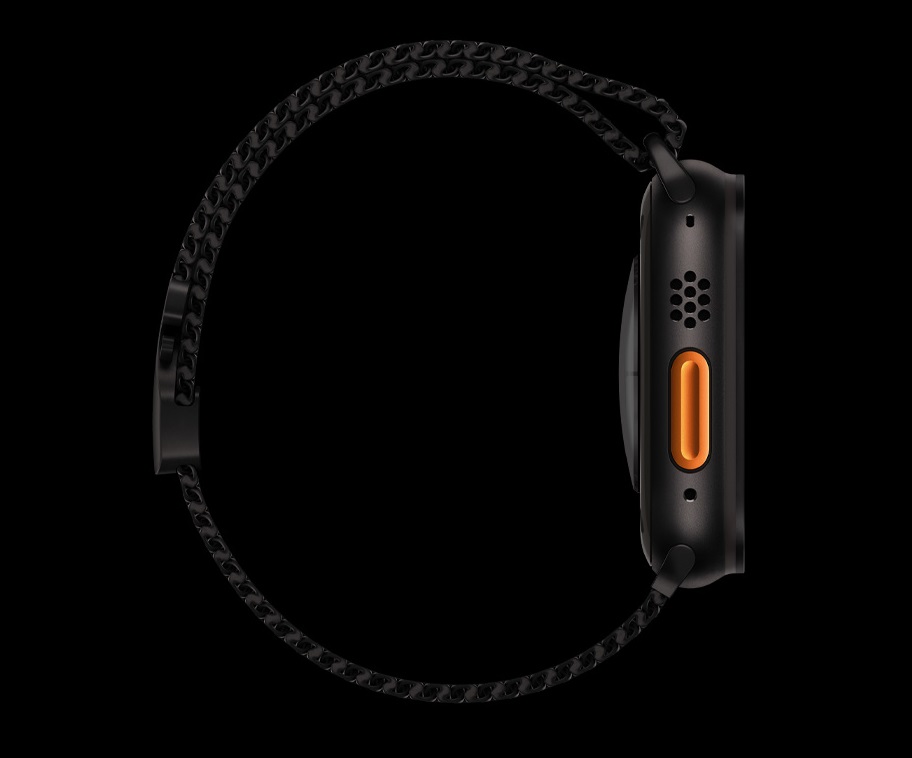  APPLE Watch Ultra 2 49mm Černý titan s černým trailovým tahem  ML