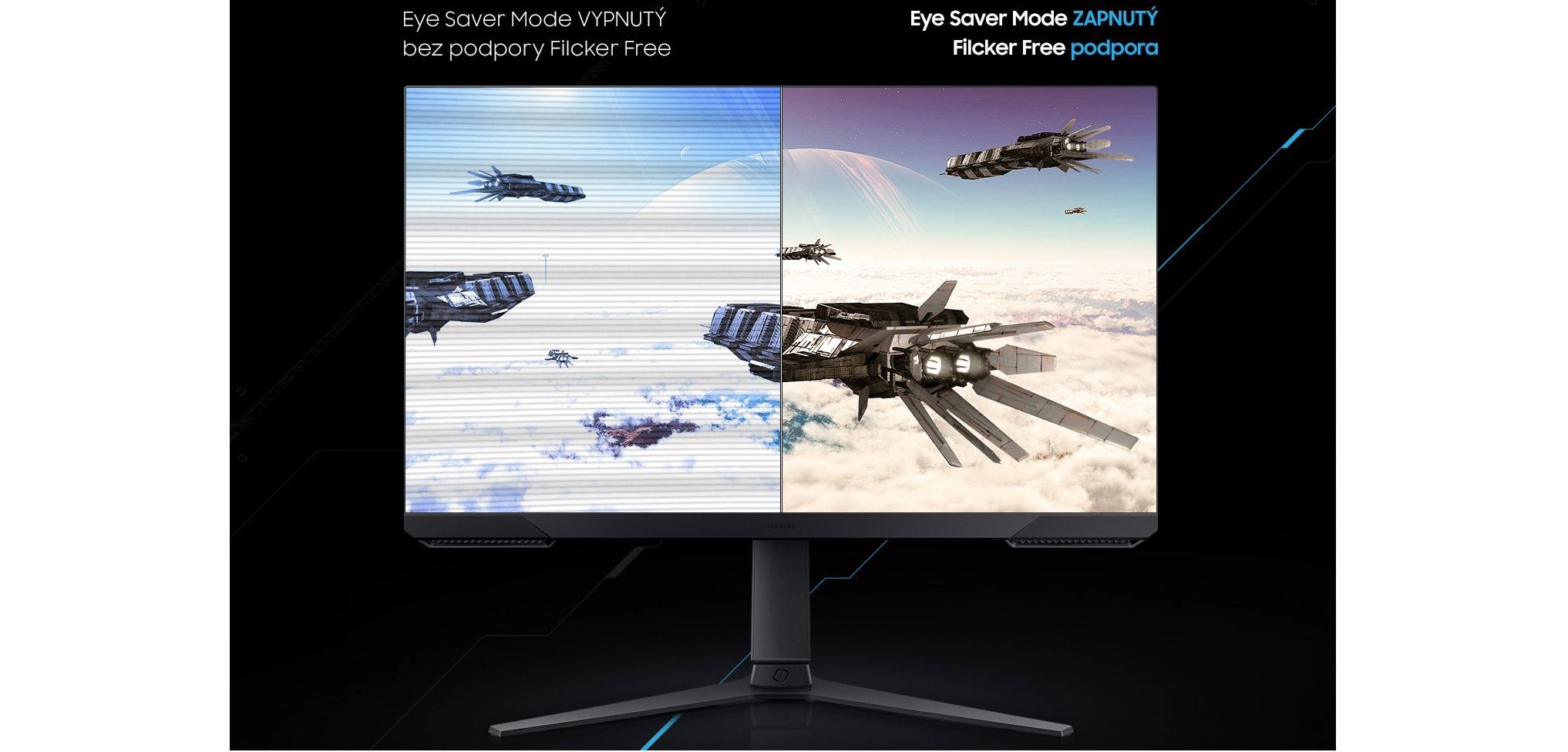 24 LED monitor 165Hz SAMSUNG Odyssey G3 S24AG320